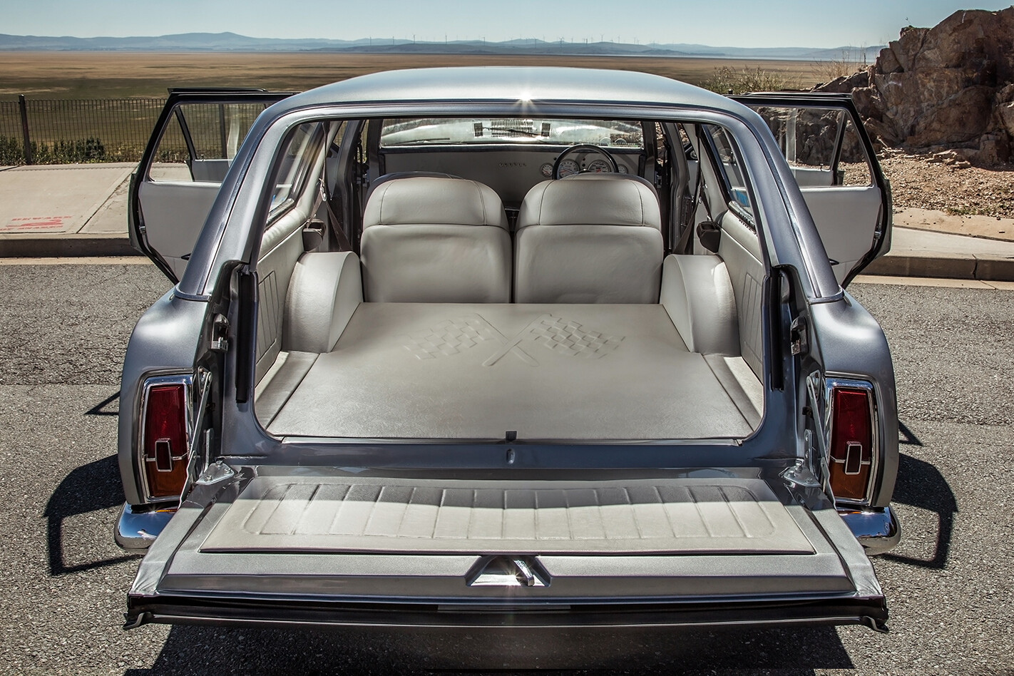 Holden -HK-Wagon -GTSWGN-rear -interior