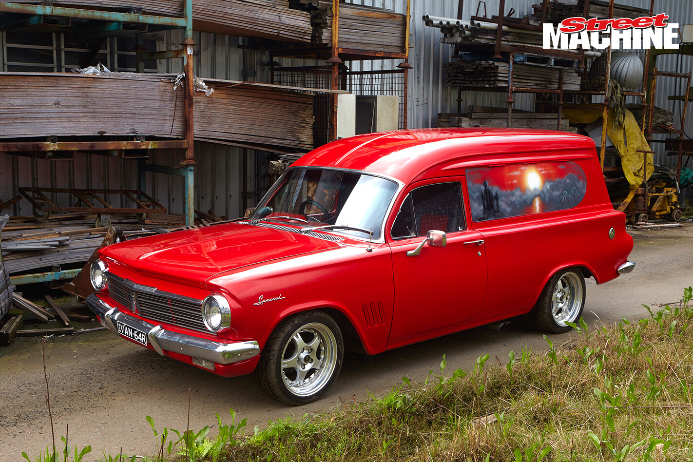 Holden Panel Vans Red 2