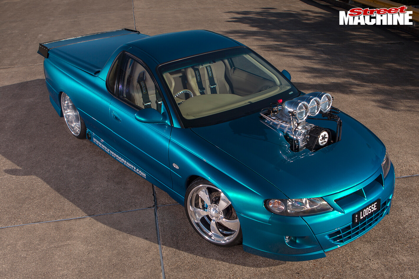 Holden -SS-ute -topview