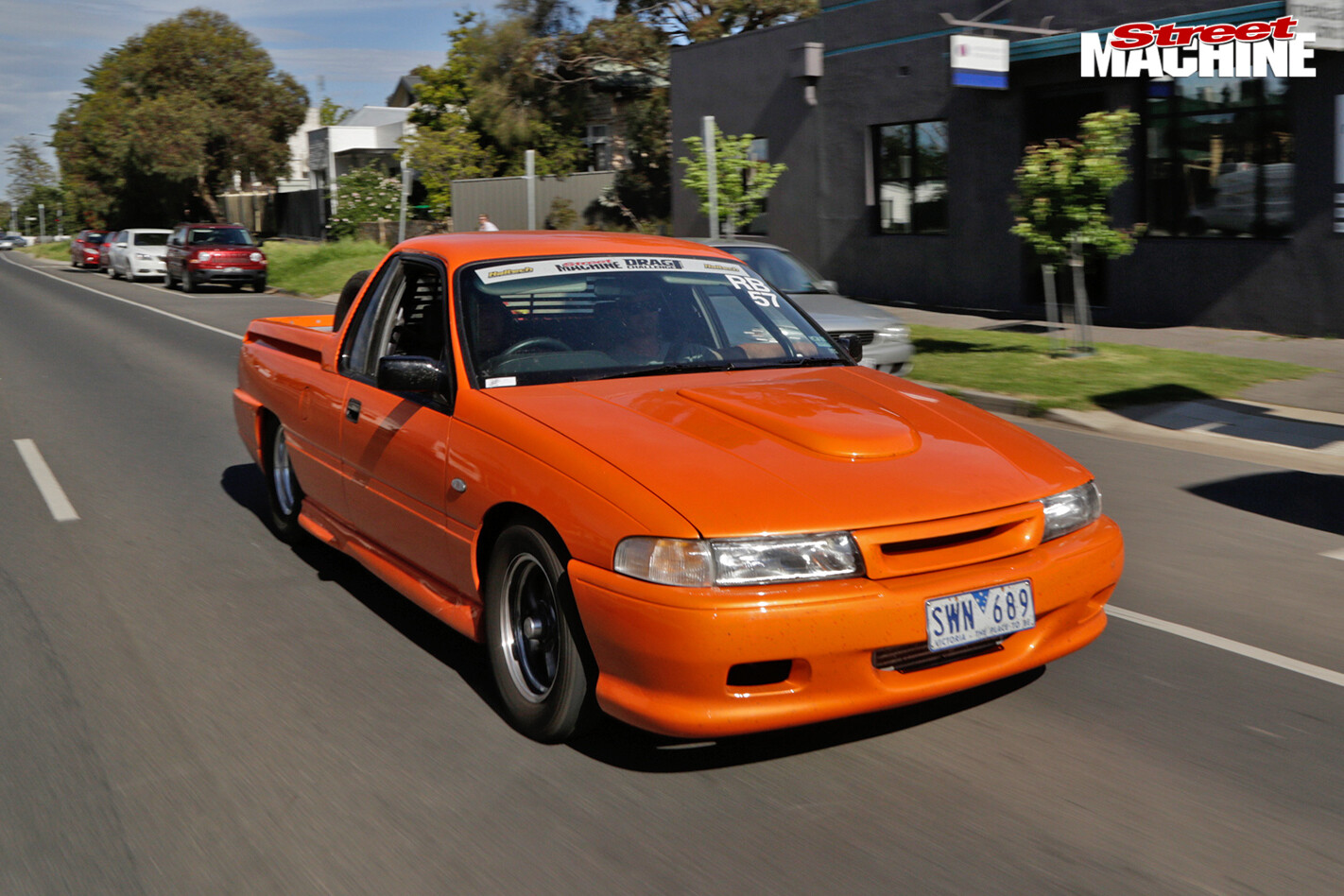 Holden -ute -drag -challenge -onroad -front