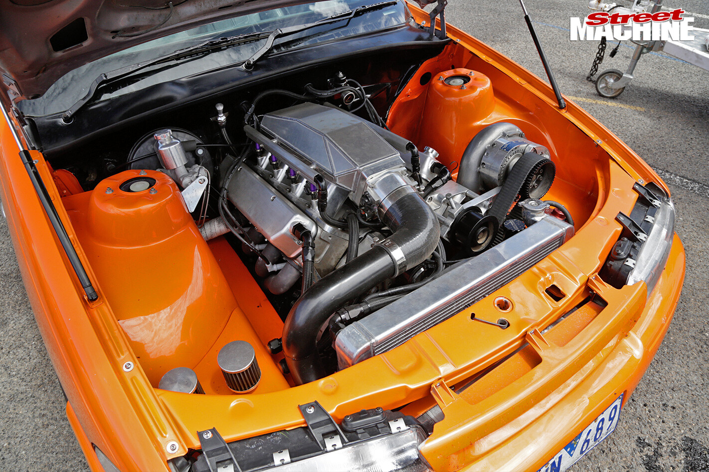 Holden -ute -engine -bay