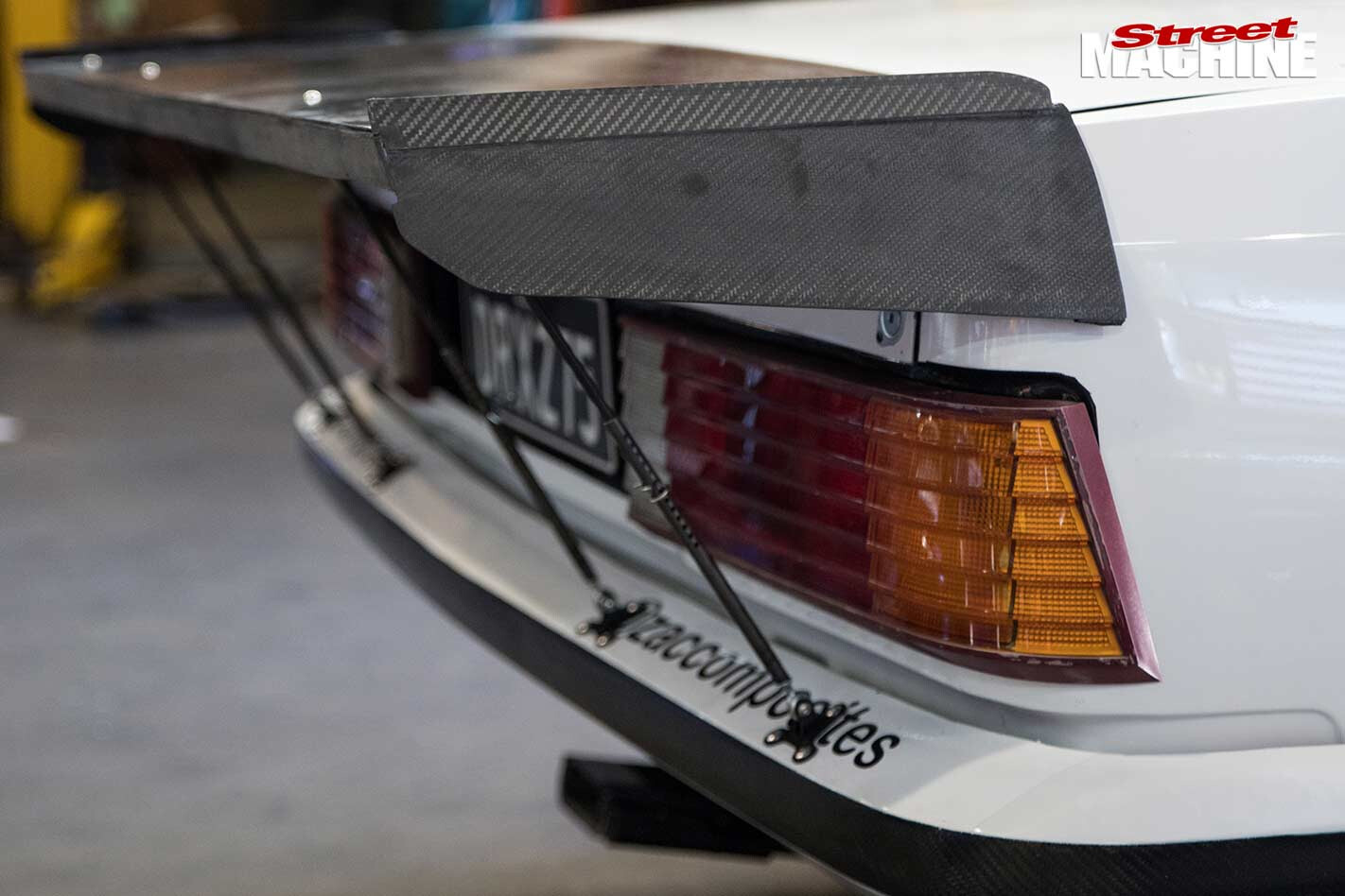 Holden VH Commodore rear wing