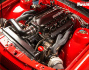 Holden VH SS Commodore engine bay