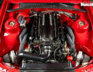 Holden VH SS Commodore engine bay