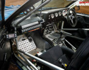 Holden VK Commodore rally car interior