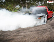 Holden VY one tonner burnout