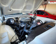 Holden WB One tonner engine bay
