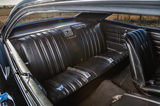 chev impala interior rear