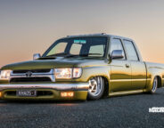 Street Machine Features Jasmine Green Hilux Front Angle Wm
