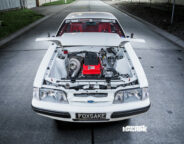 Street Machine Features Jason Waye Fox Body Mustang Engine Bay Wm