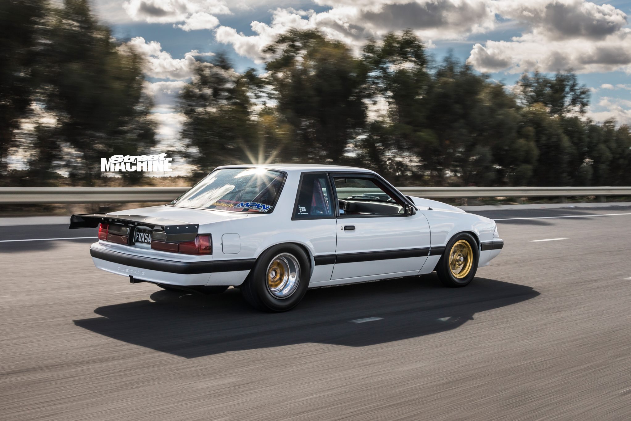 Street Machine Features Jason Waye Fox Body Mustang Onroad Rear Wm