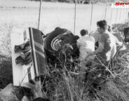 Jim's crash at the end of Calder’s braking area in January ’82