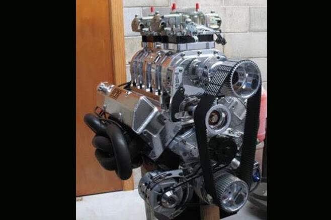 Jordan Farrar blown Holden 308 engine