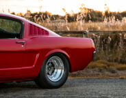 Street Machine Features Justin Stephenson Mustang Rear Quarter