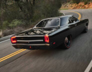 Street Machine News Kevin Hart S 1969 Plymouth Roadrunner By Salvaggio Design Rear On Road