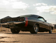 Street Machine Features Louie Demetriou Charger Rear Angle