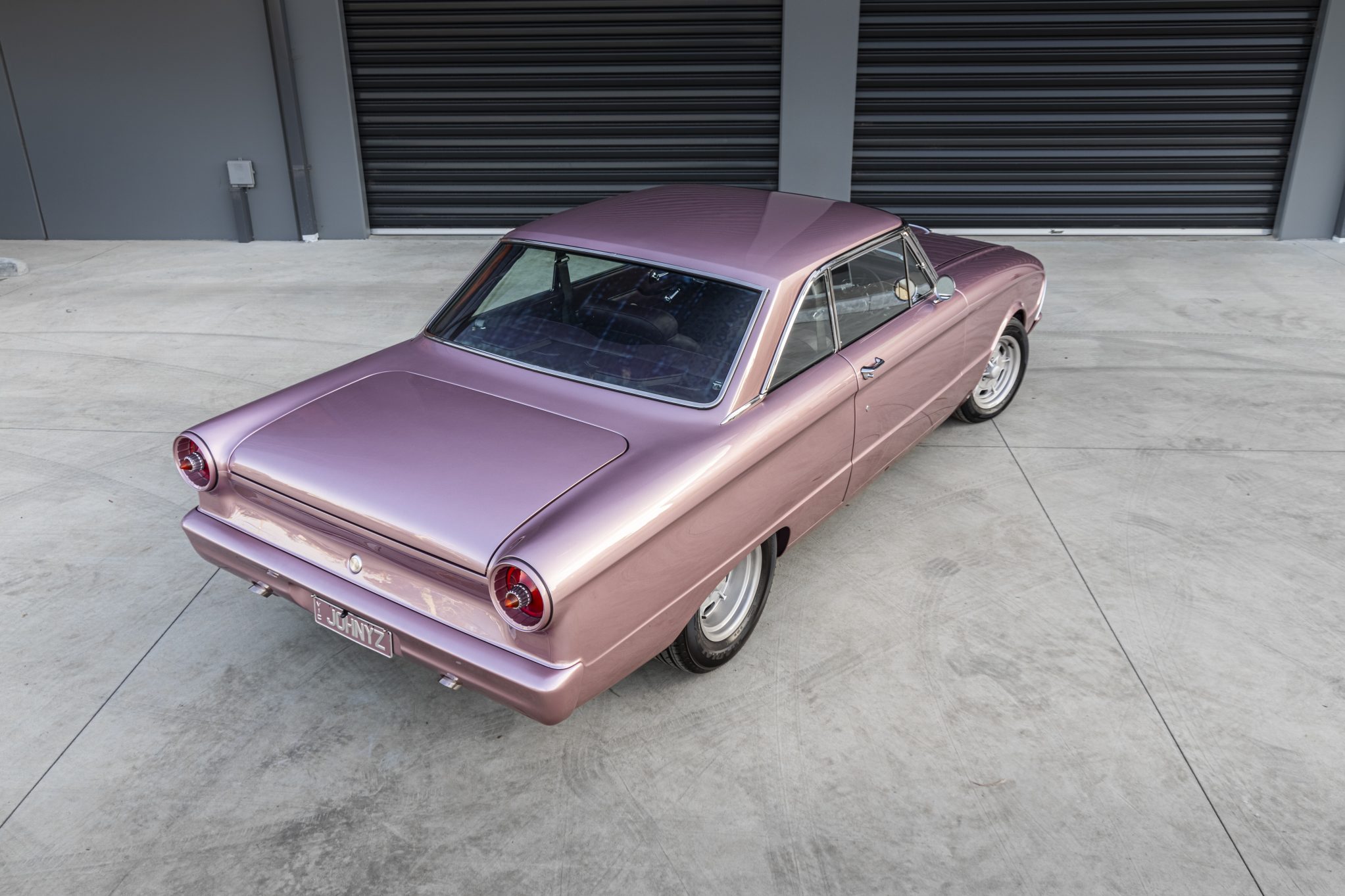 Street Machine Features Lynda Rowe Xm Falcon Coupe Rear Angle 2