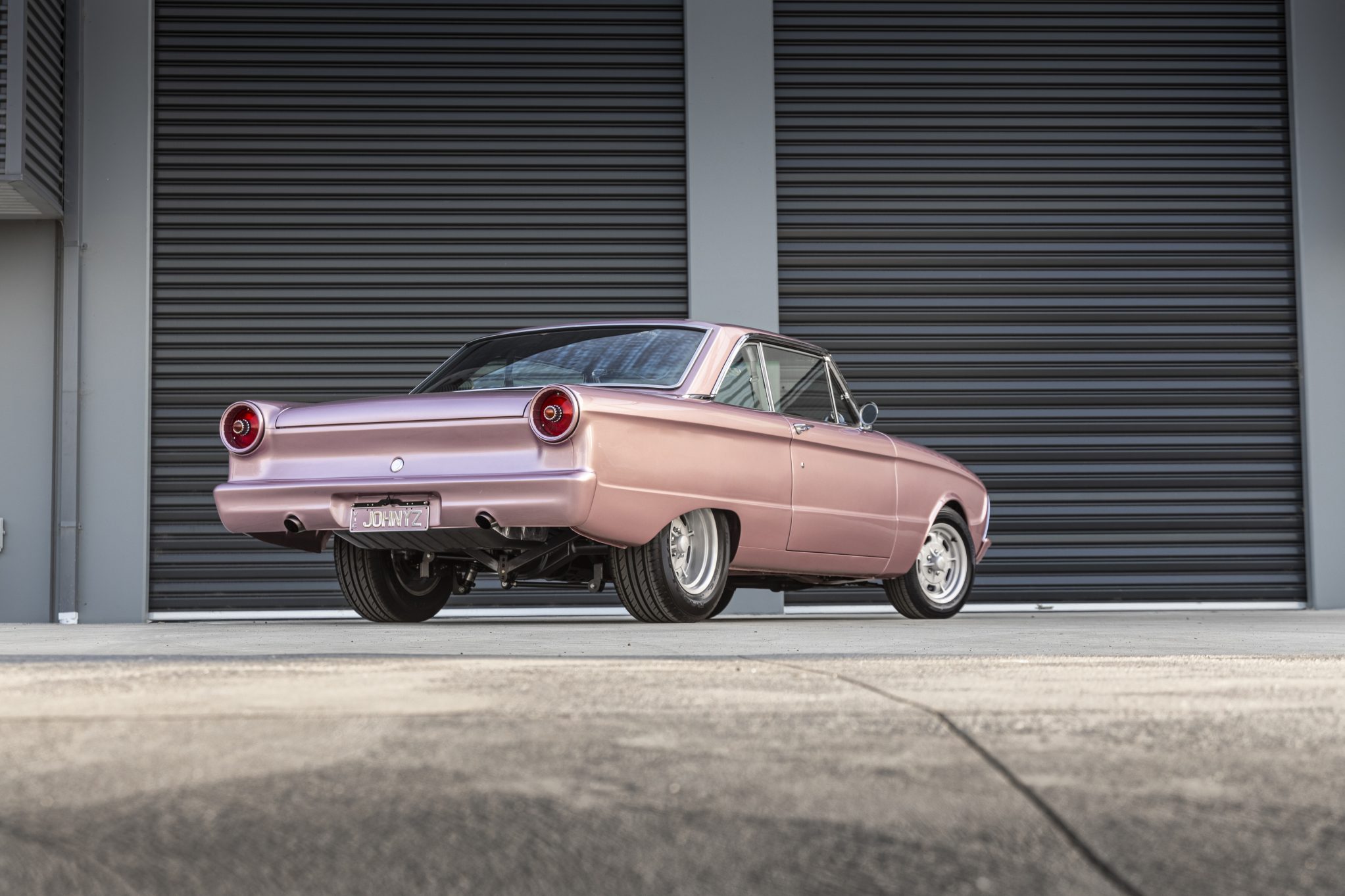 Street Machine Features Lynda Rowe Xm Falcon Coupe Rear Angle 3