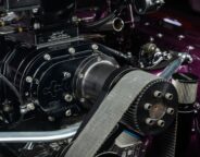 Street Machine Features Manswetto Racing Mustang Nick Novak Engine Bay 3