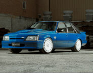 Street Machine Features Mark Spiteri Vk Commodore Blue Meanie Front Angle Crop