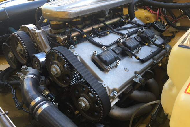 Mary Lee Alfa Romeo V6 engine