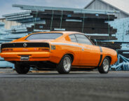 Street Machine Features Mathew Lloyd Vk Charger Rear Angle 2
