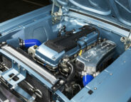 Street Machine Features Matt Roberts Barra Mustang Engine Bay 3