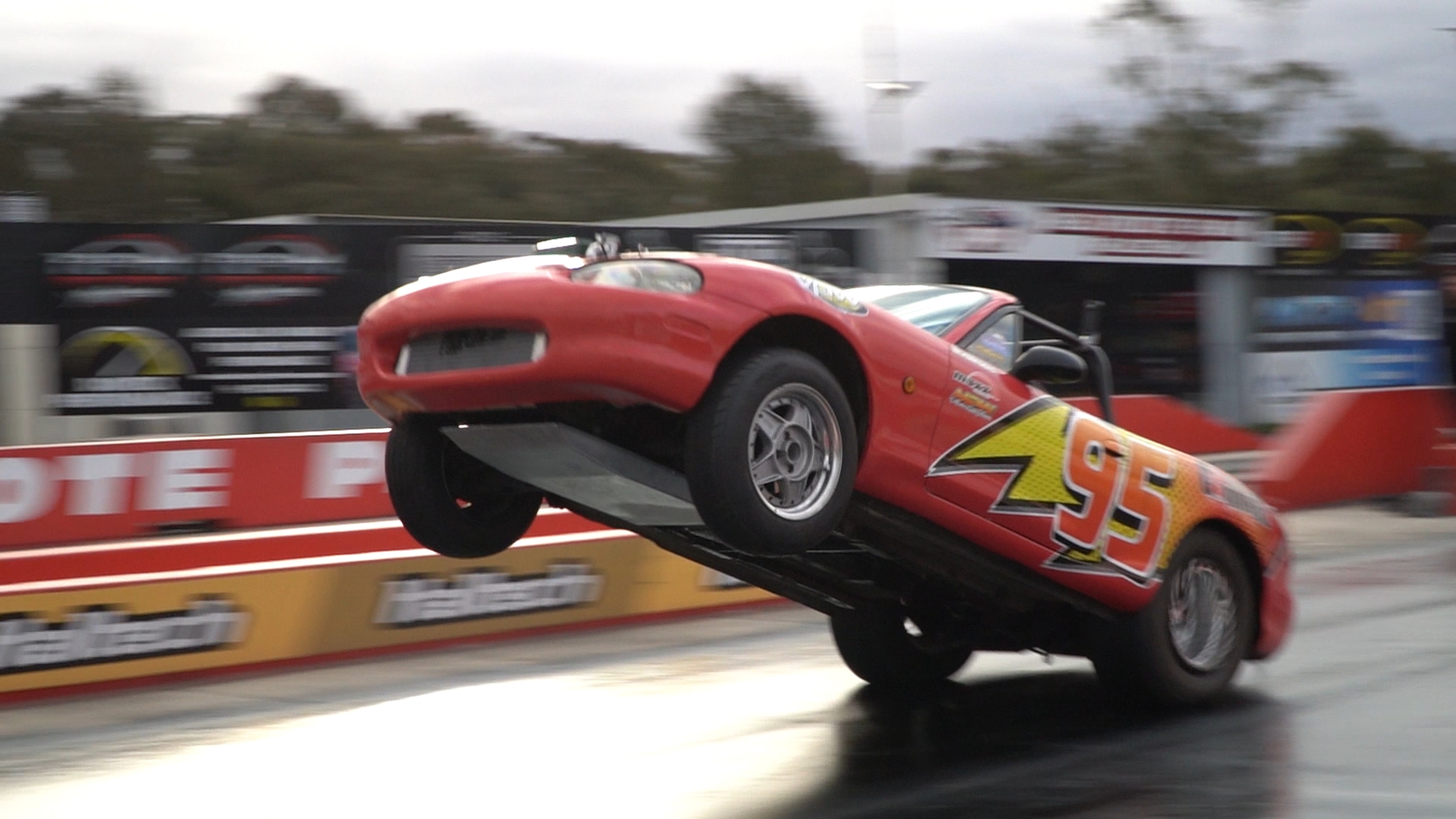 Video: The Barra MX-5 goes crazy-quick at the track!