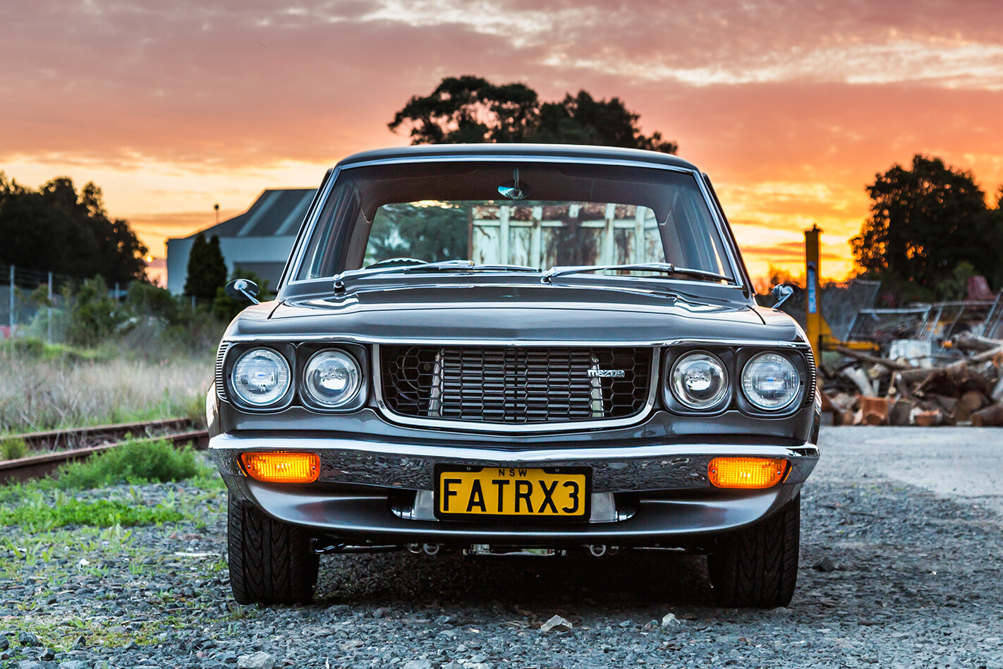 Mazda RX-3 front