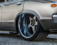 Mazda RX-3 rear wheel