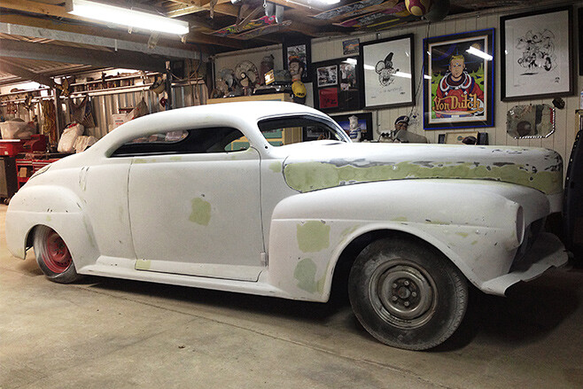Mercury coupe in the build