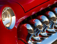 Mercury coupe front detail