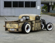 Street Machine Features Mick Jones Chev Pick Up Rear Angle