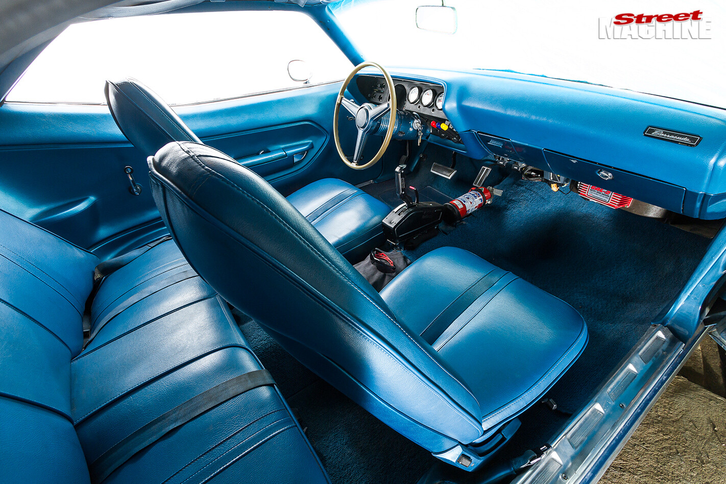 Plymouth -barracuda -interior