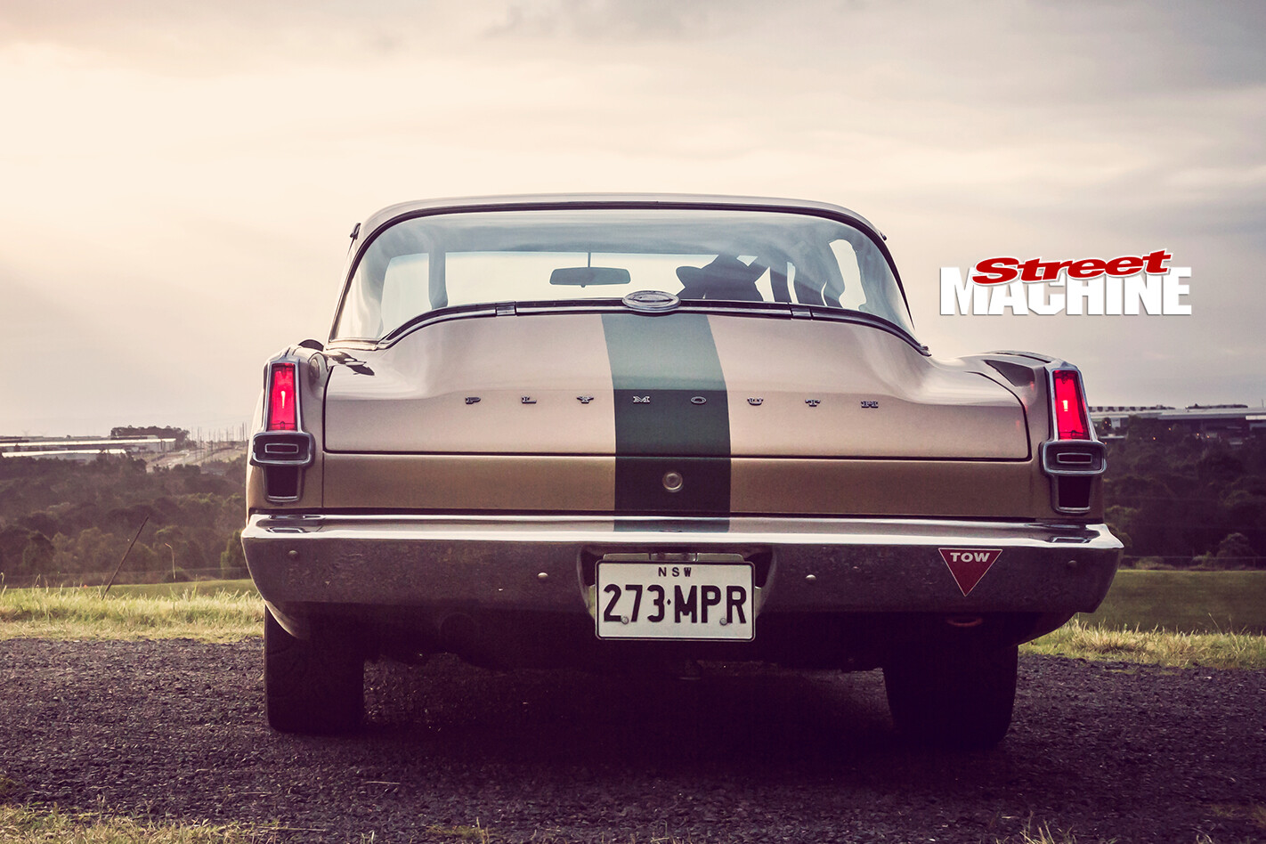 Plymouth -Barracuda -rear -view