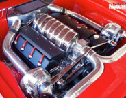 Plymouth Cuda engine bay