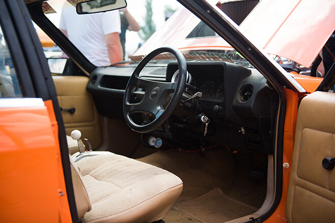 Robert Cottrell's Blown LS Powered XD Ford Falcon interior