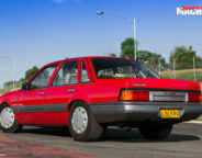 Street Machine Features Roni Haddad Holden Vl Commodore Turbo Rear Angle