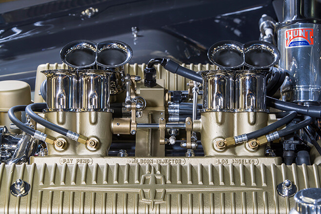 Shoebox Ford Coupe engine