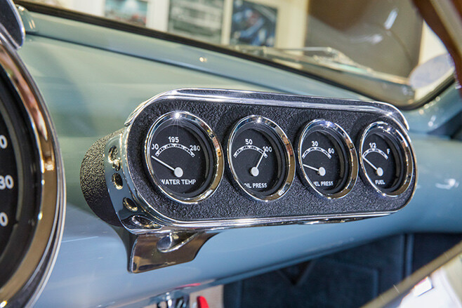 shoebox ford coupe gauges