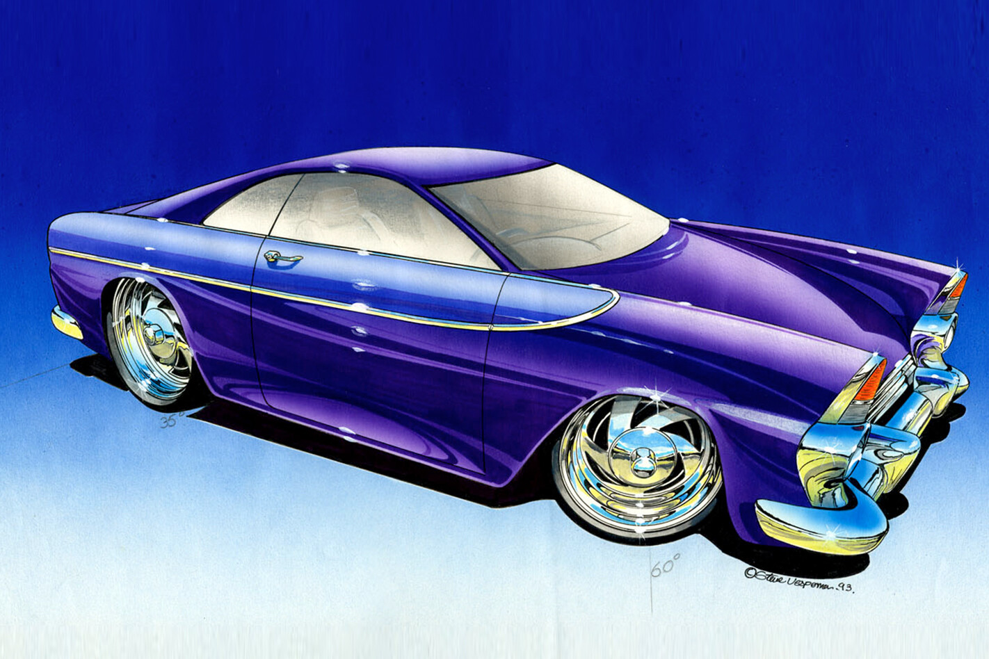 Holden FB Tailspin concept drawing