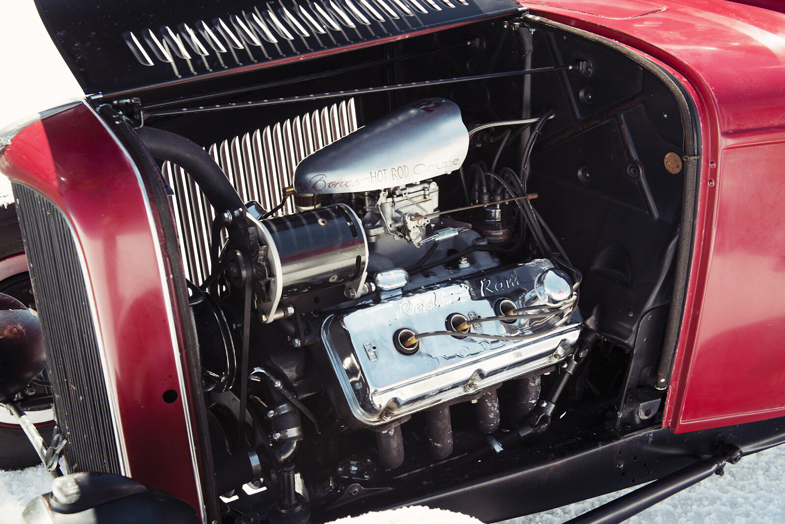Street Machine Features Tom Mc Intyre Ford V 8 3 Window Engine