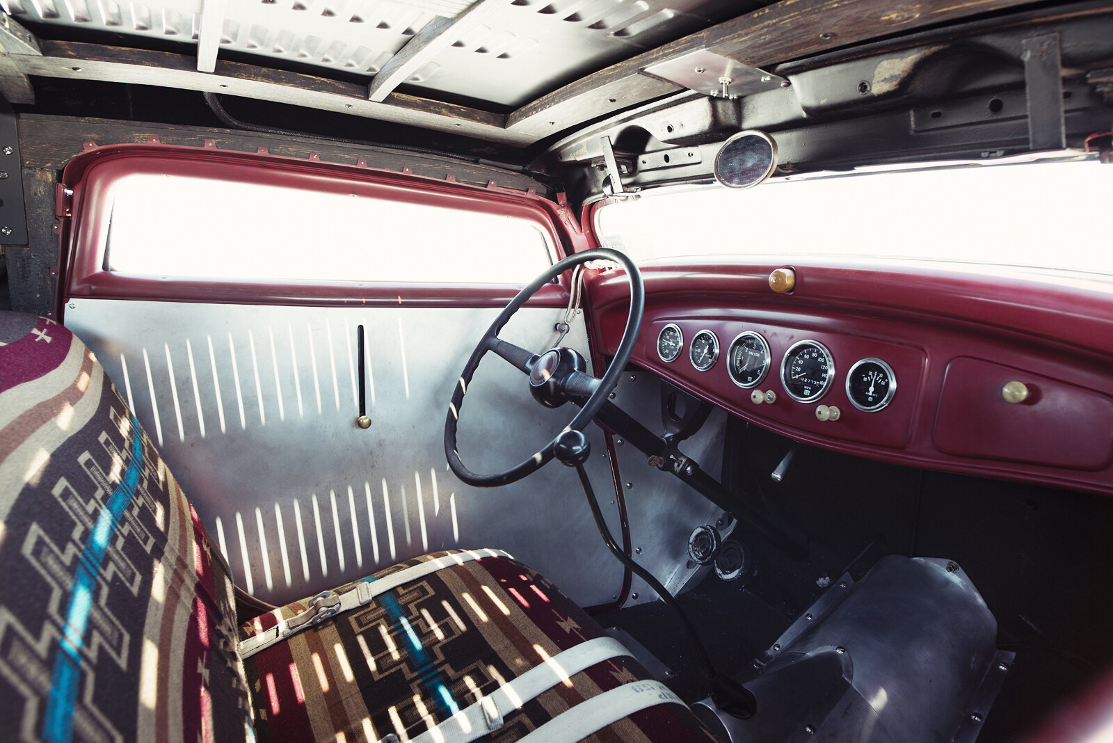 Street Machine Features Tom Mc Intyre Ford V 8 3 Window Interior