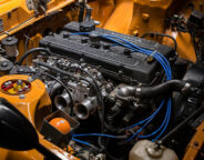 Toyota Celica engine bay