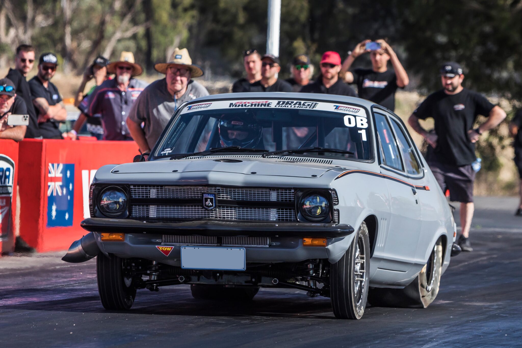 Wild 427-cube, 106mm turbo LC Torana gears up for Drag Challenge