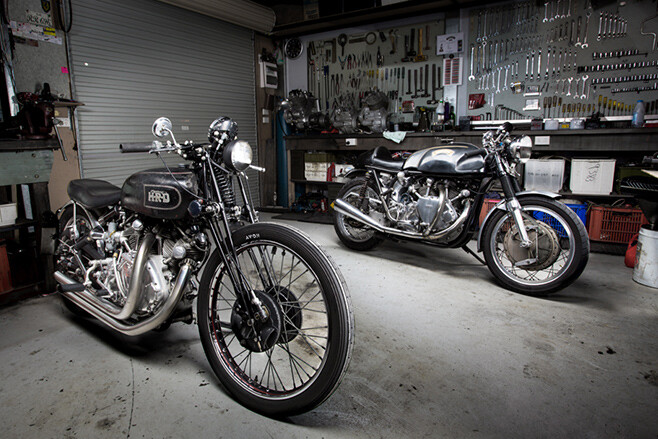 Ken's motorcycles