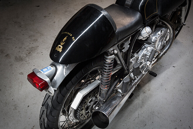 Norvin motorcycle detail