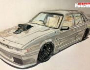 VL Commodore Blown 2ANGRY Sketch