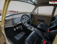 VW gasser interior