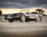 Street Machine Features Wendy Stevenson Fuel Bespoke Corvette Rear Angle 5